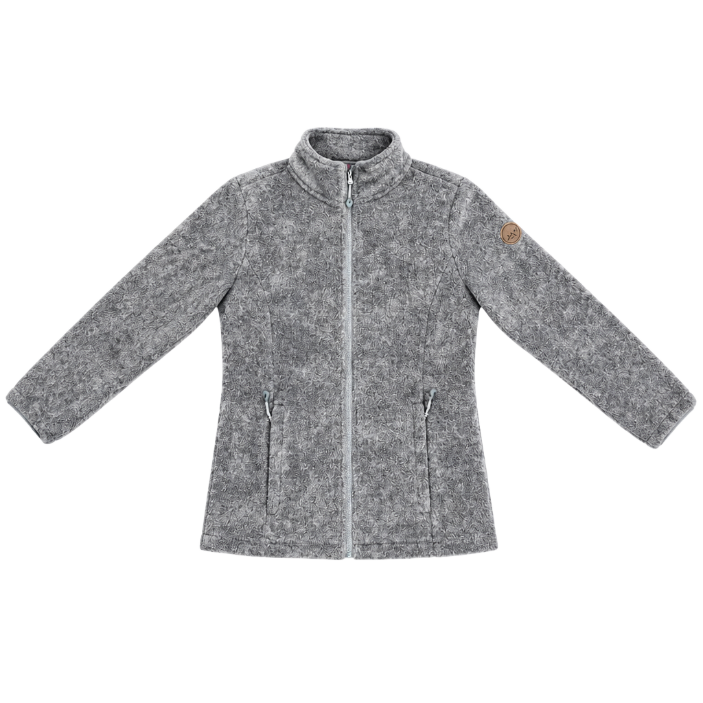 Gerry Women's Full Zip Fleece Jacket Gray 1