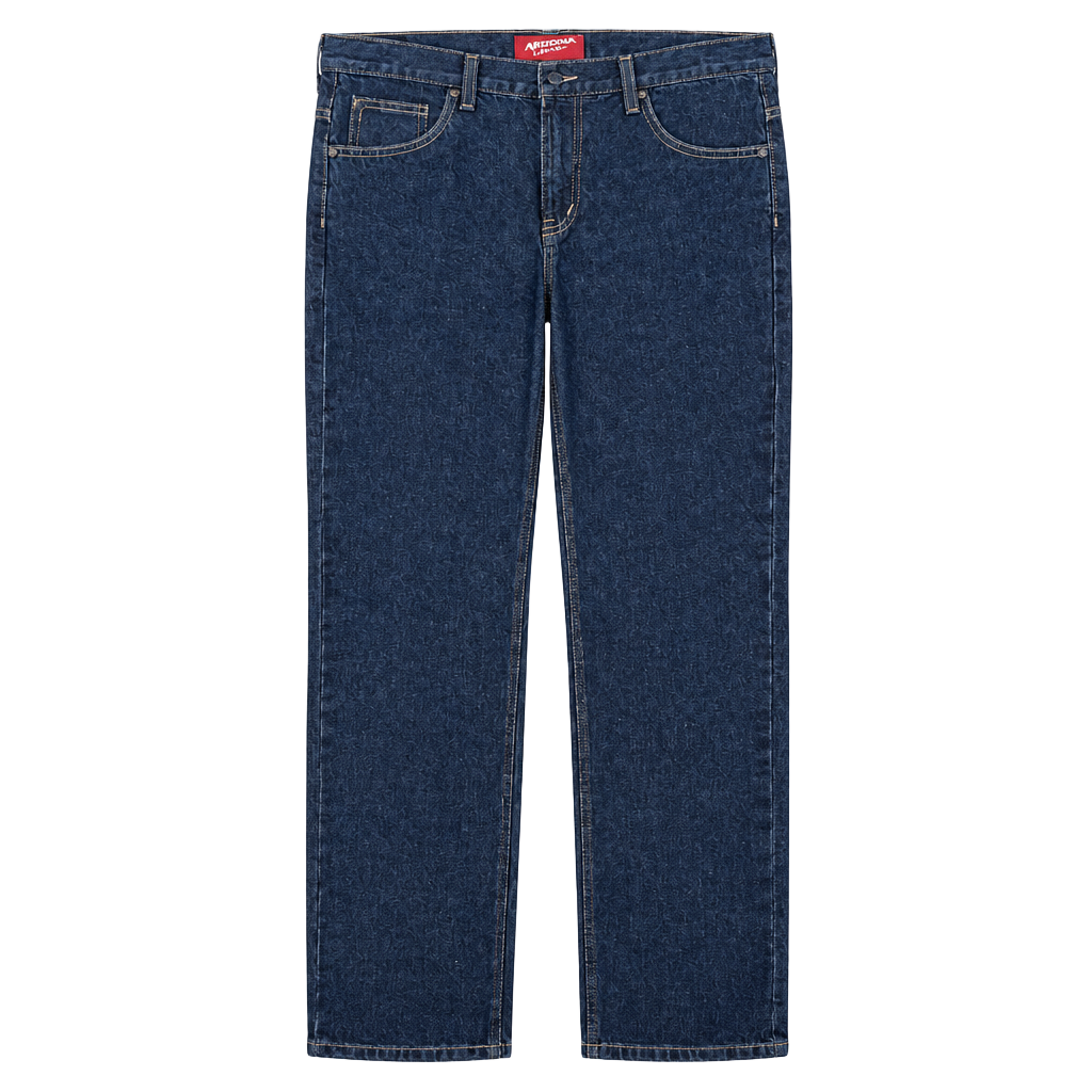 Arizona Jeans Co. Straight Leg Jeans Dark Wash 1