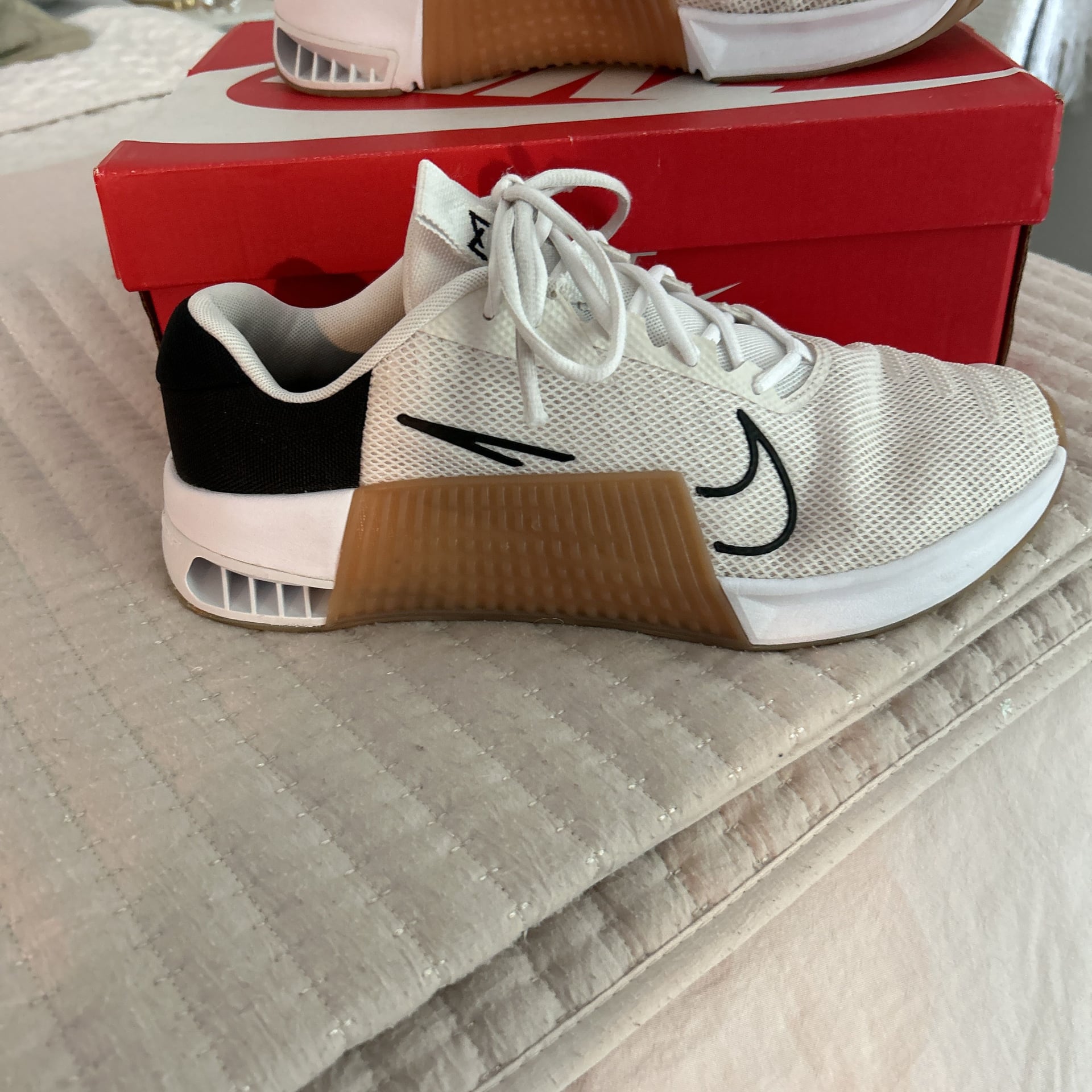 Nike Metcon 9 AMP Phantom HyperLift Mens Size 11.5 White Athletic Training Shoes 2