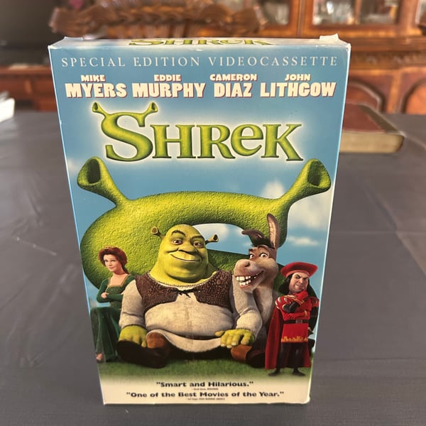 Shrek Special Edition Big Box VHS (2001) Dreamworks