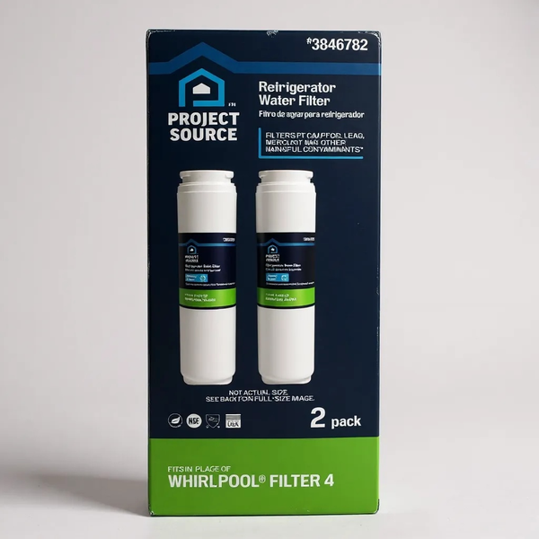 Project Source Twist-in Refrigerator Water Filter M-2 Fits Whirlpool Filter 4