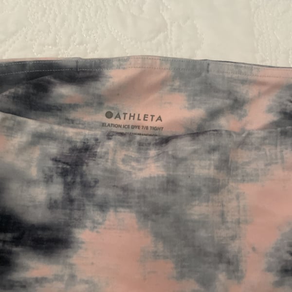 Athleta Elation Snow Dye 7/8 Tight Leggings
