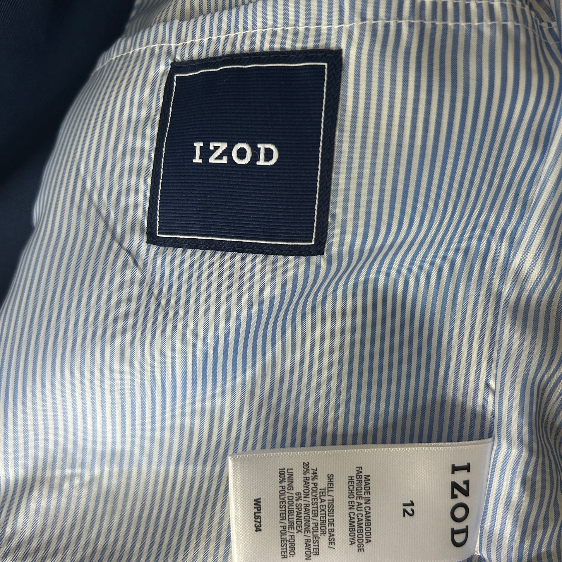 IZOD Boys' Bi-Stretch Blazer Sport Coat 3