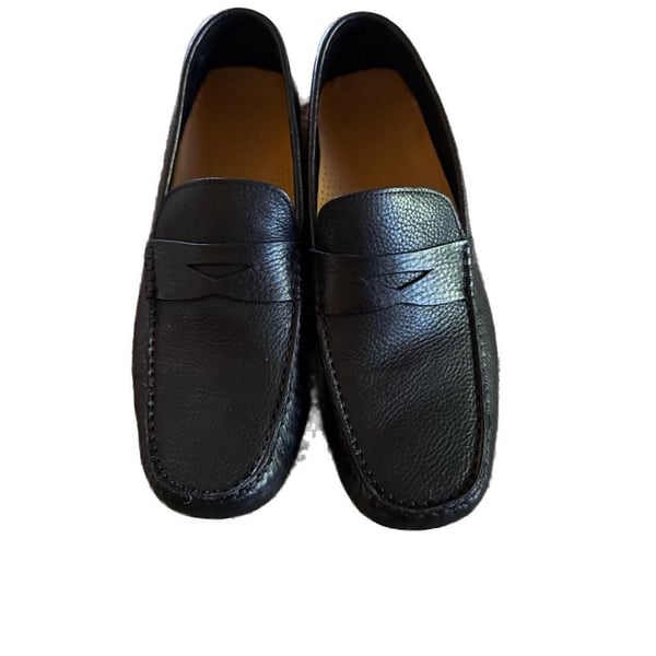 Cole Haan Howland Mens Black Leather Slip On 10 M
