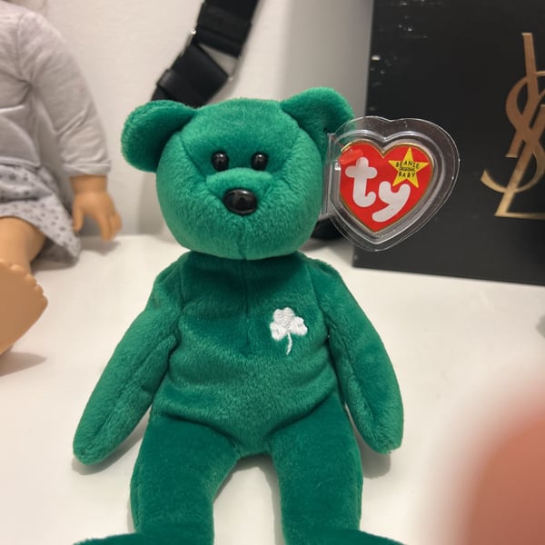 TY Beanie Baby Erin The Bear *Rare 1997* TAG ERRORS Mint Condition