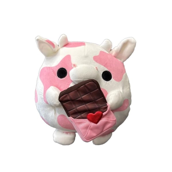 SNACKLES 8 inch Snackle, (Chocolate) Cloud the Cow