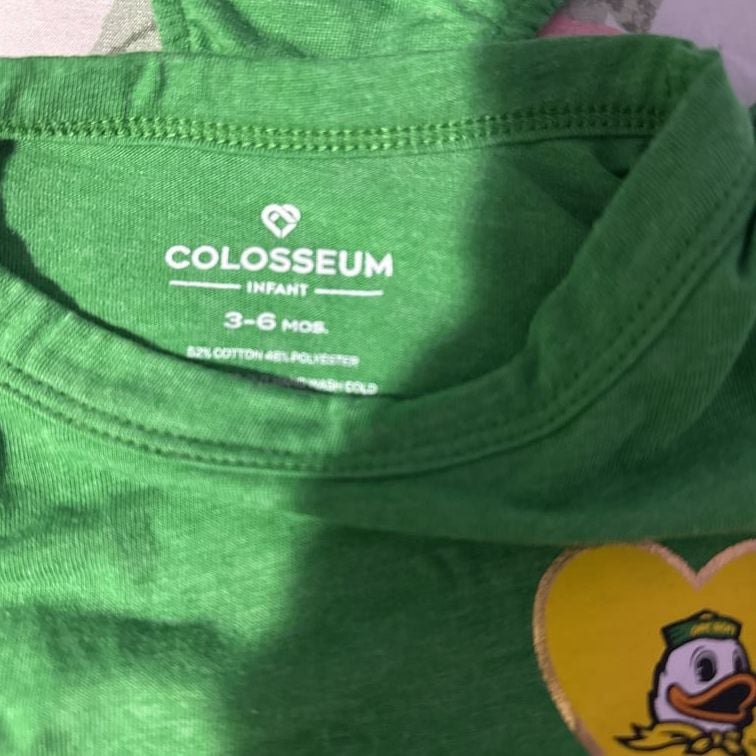 Colosseum Infant Oregon Ducks Dress & Bloomers Set, Green & Gold 3