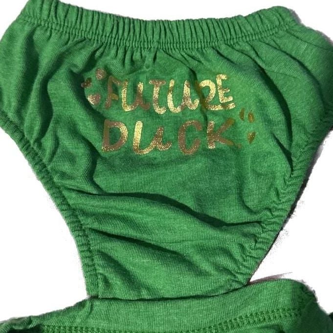 Colosseum Infant Oregon Ducks Dress & Bloomers Set, Green & Gold 4