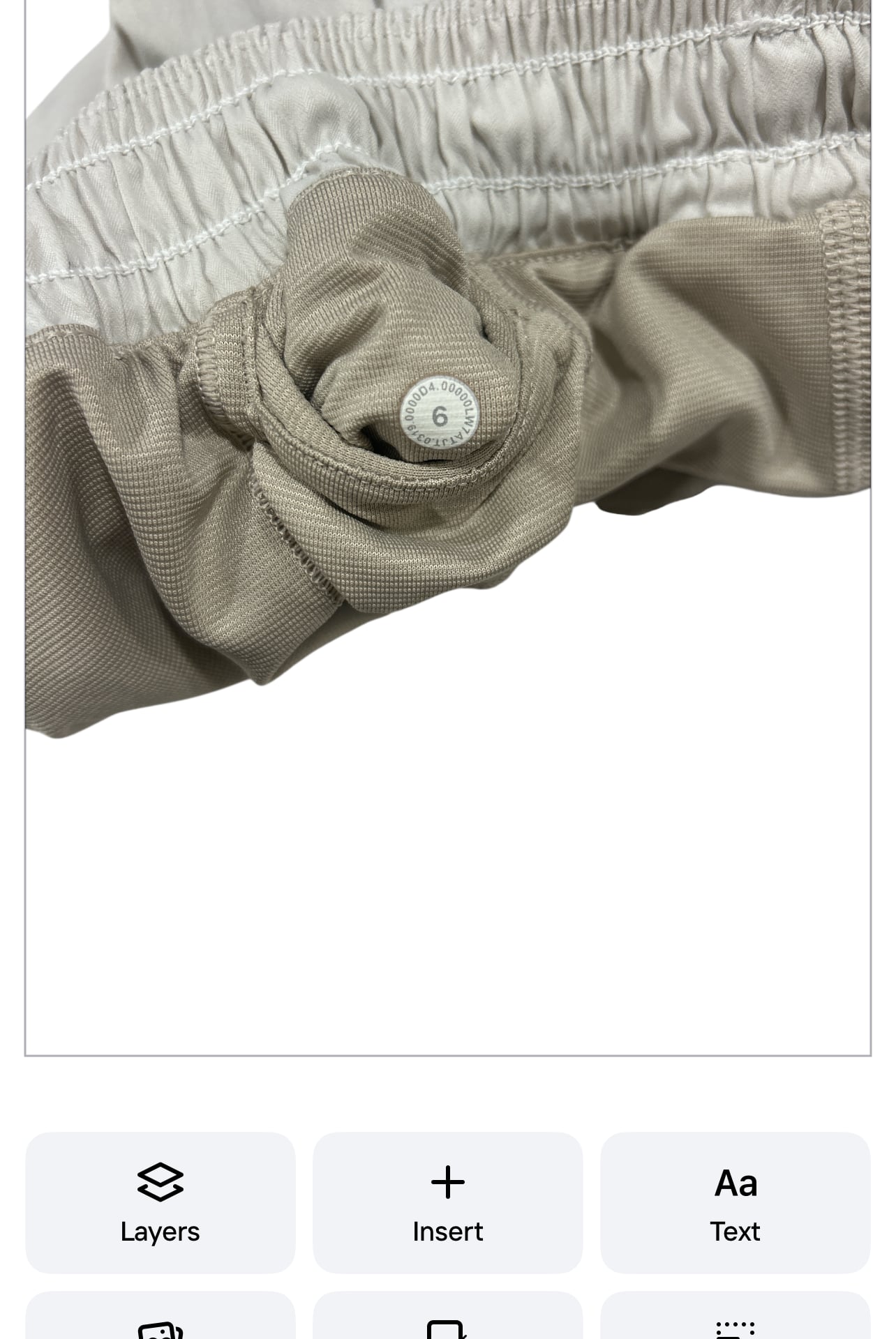 Lululemon Hotty Hot Short in color Stone (discontinued) size 6 6