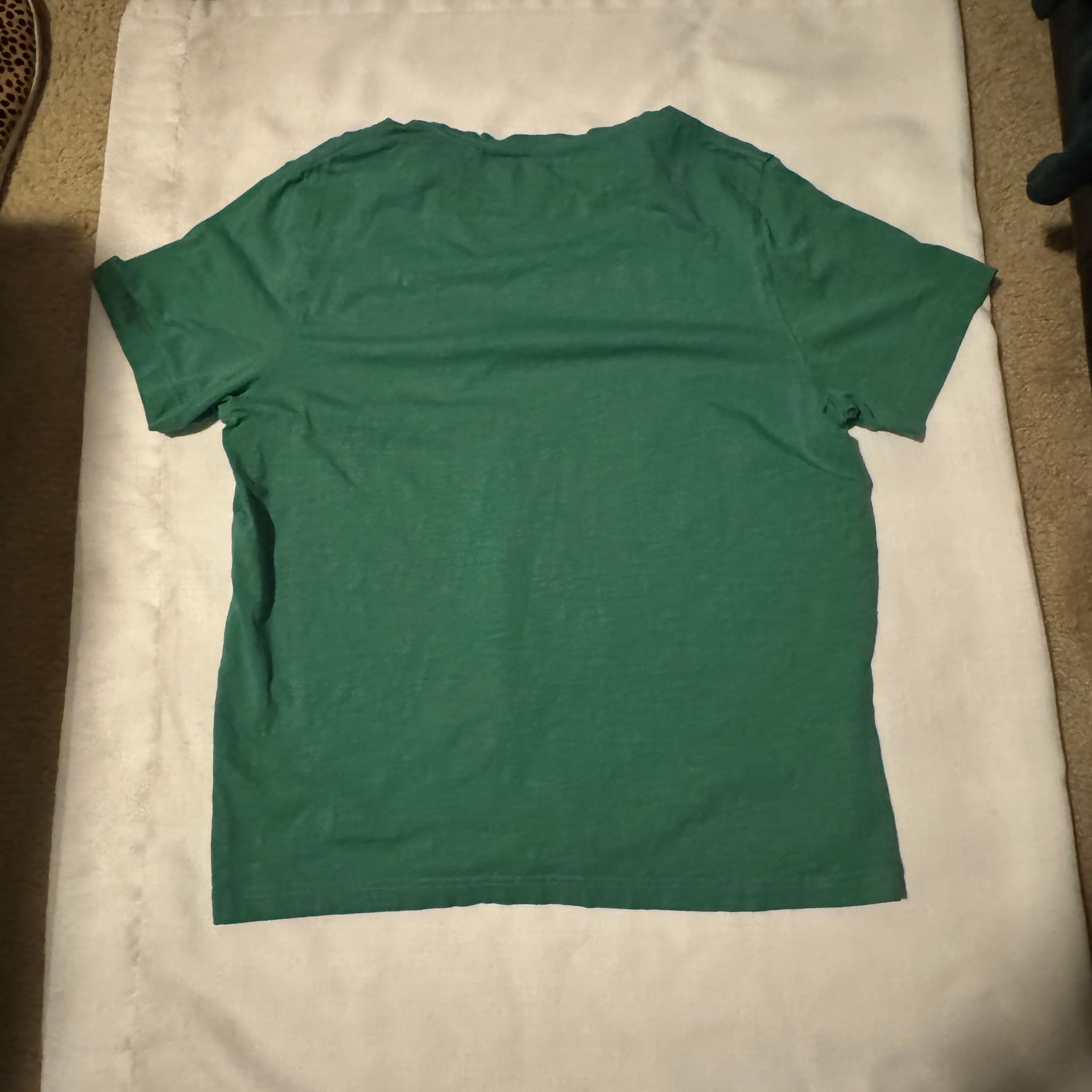 Tailor Vintage Men's Green Short Sleeve PureTec Cool Jersey T Shirt 3