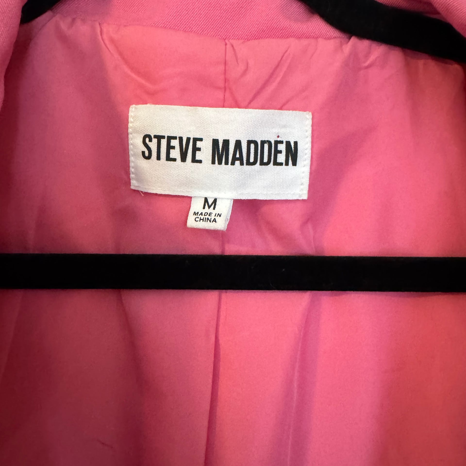 Steve Madden Boyfriend Blazer in Bright Pink 2