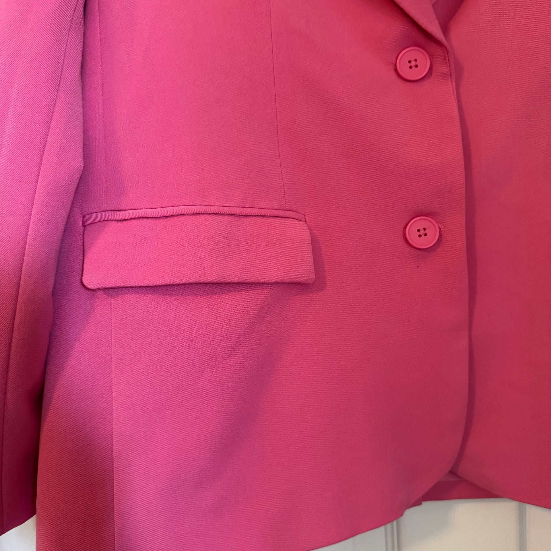 Steve Madden Boyfriend Blazer in Bright Pink 3