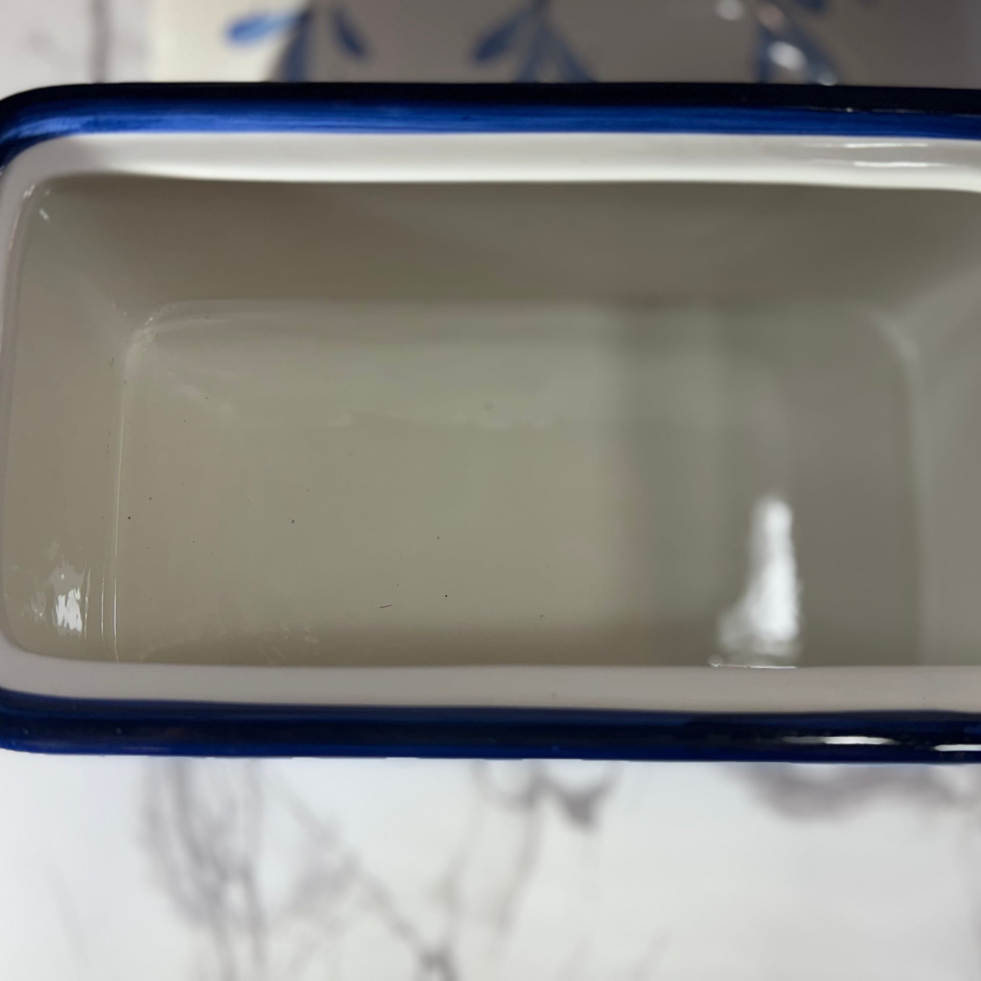 Inspirado Seattle Stonelite Lemon Ceramic Bread Box Cookie Jar Canister 5