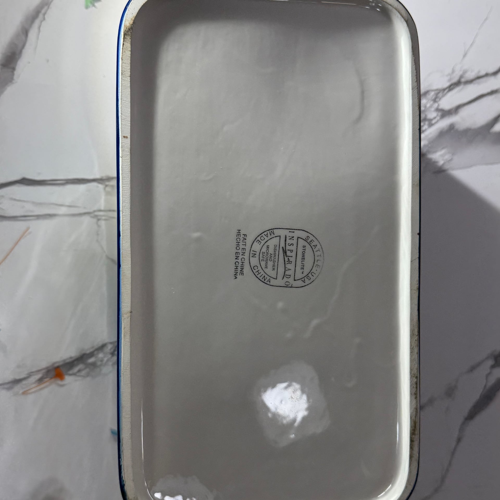 Inspirado Seattle Stonelite Lemon Ceramic Bread Box Cookie Jar Canister 6