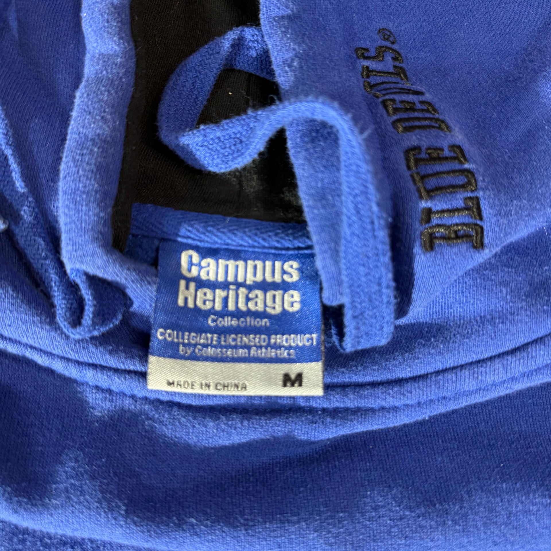 Vintage Duke University Blue Hoodie Stadium Athletics Mens XL All Good! Pics! 5
