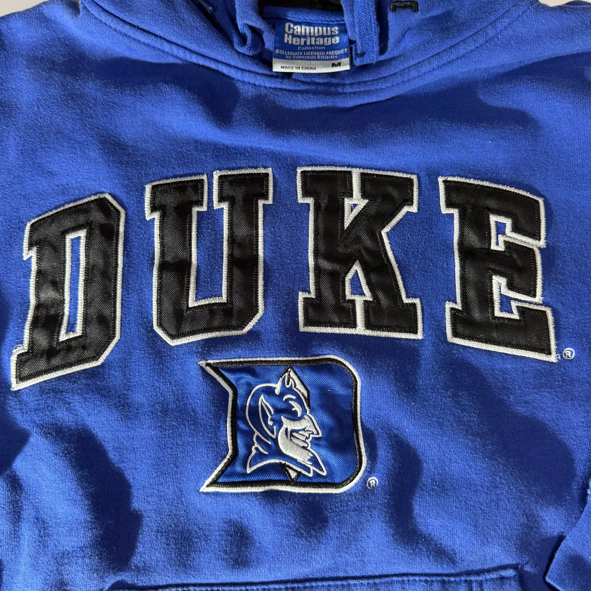Vintage Duke University Blue Hoodie Stadium Athletics Mens XL All Good! Pics! 7