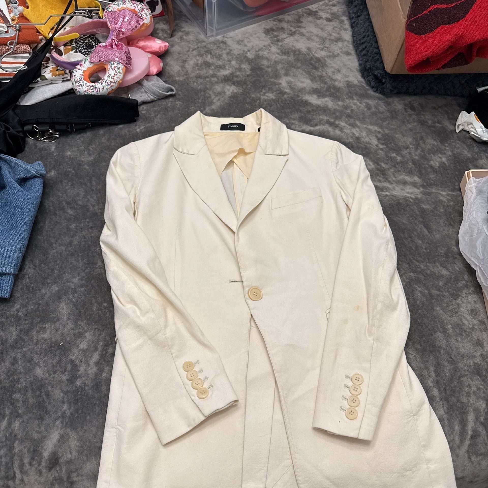 Theory cream blazer - Gem 2