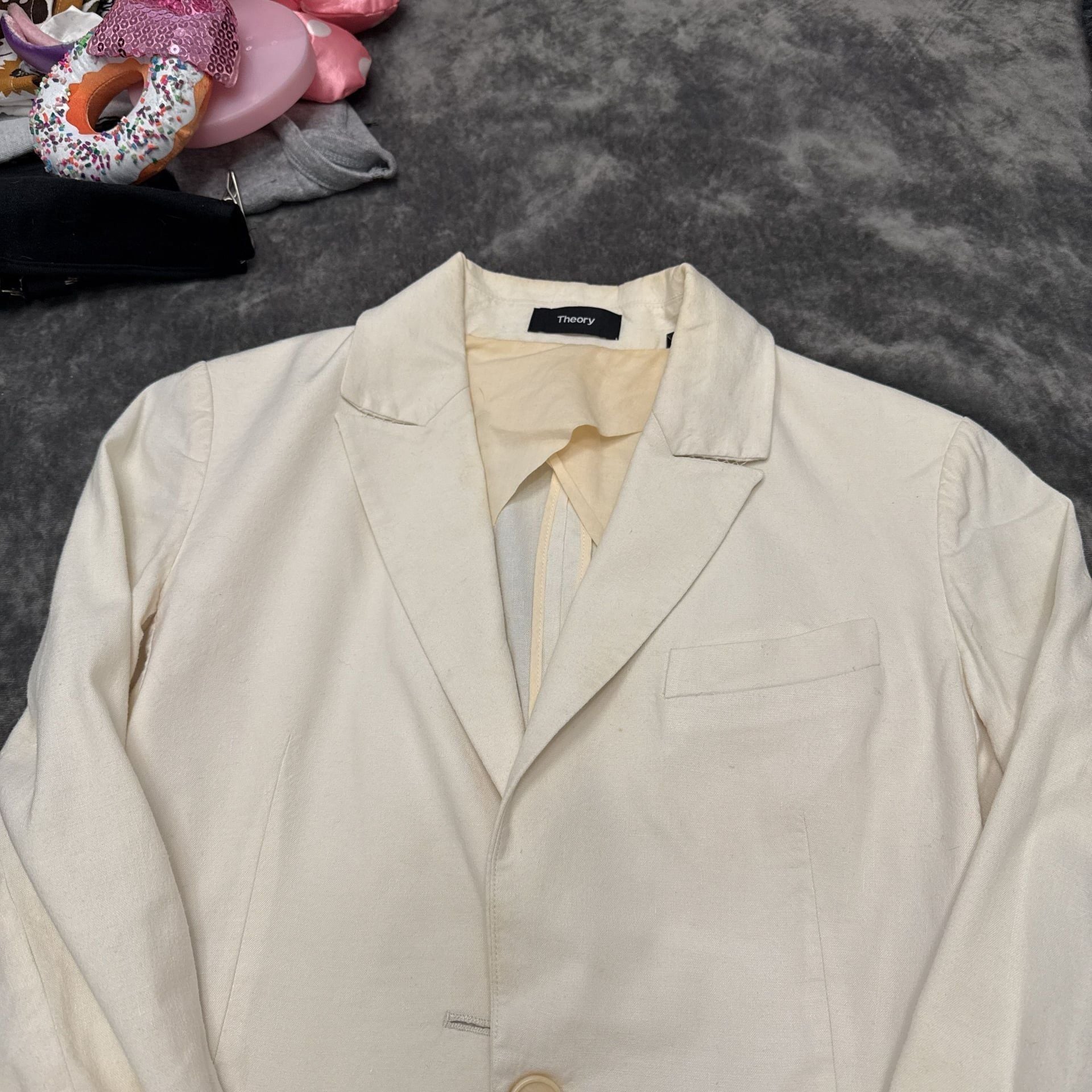 Theory cream blazer - Gem 3
