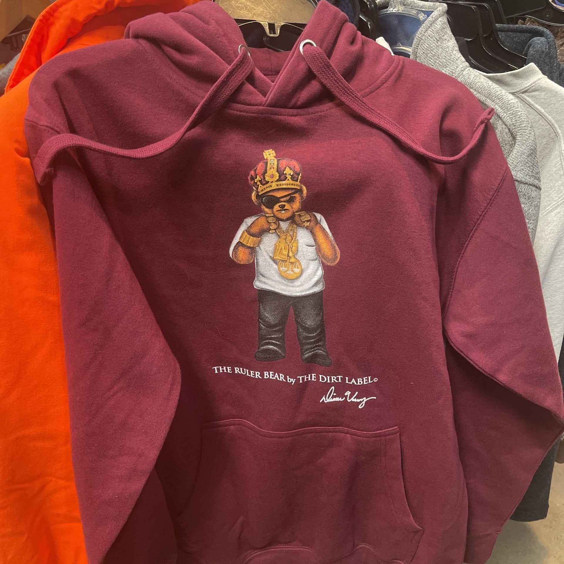 The Ruler Bear Hoodie 2