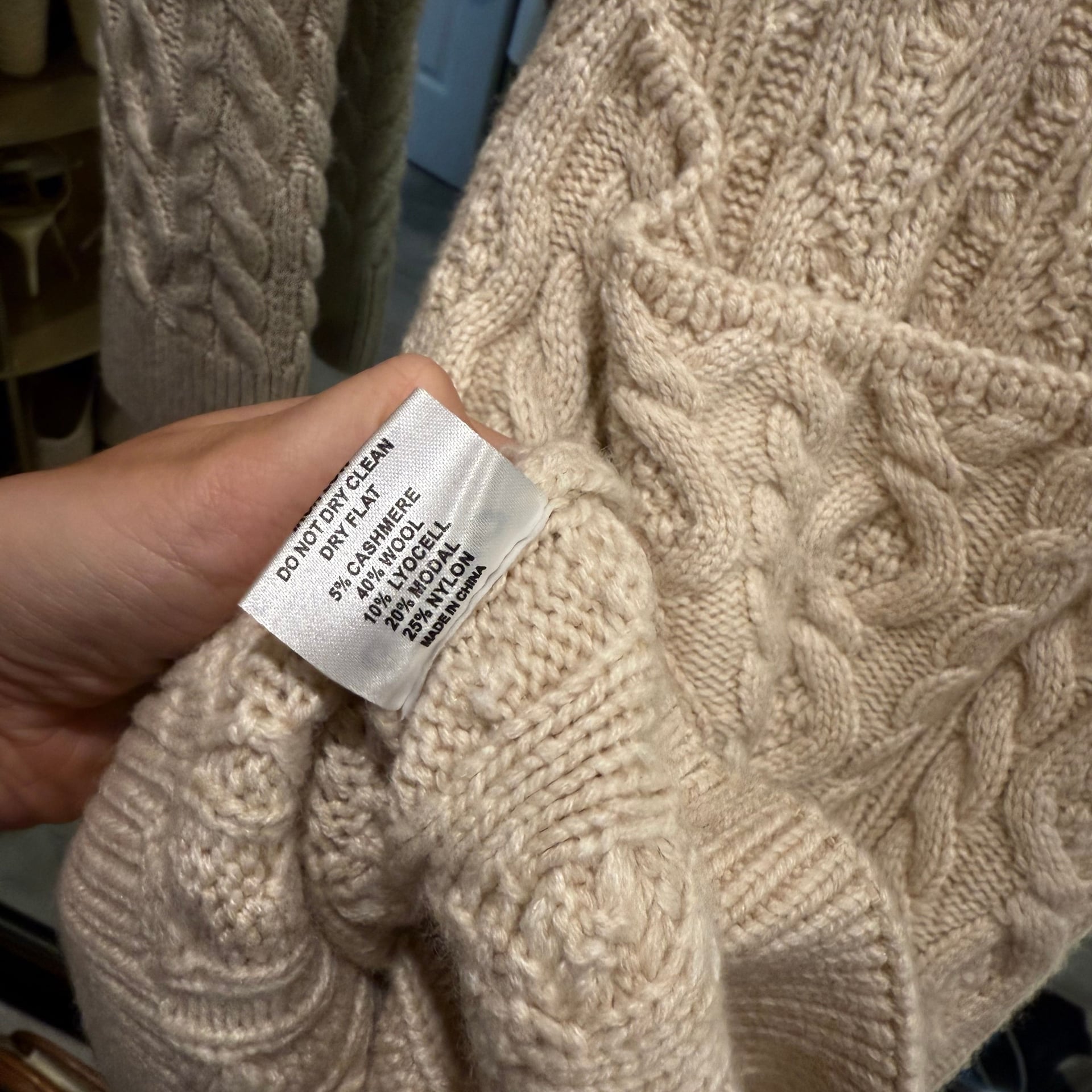 Danielle Guizio Cable Knit Backless Turtleneck Dress 4