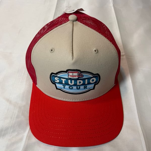 Universal Studios Red Baseball Cap Hat One Size Adjustable Mens New W/ Tag