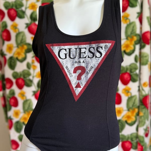 Triangle Logo Bodysuit - Black -