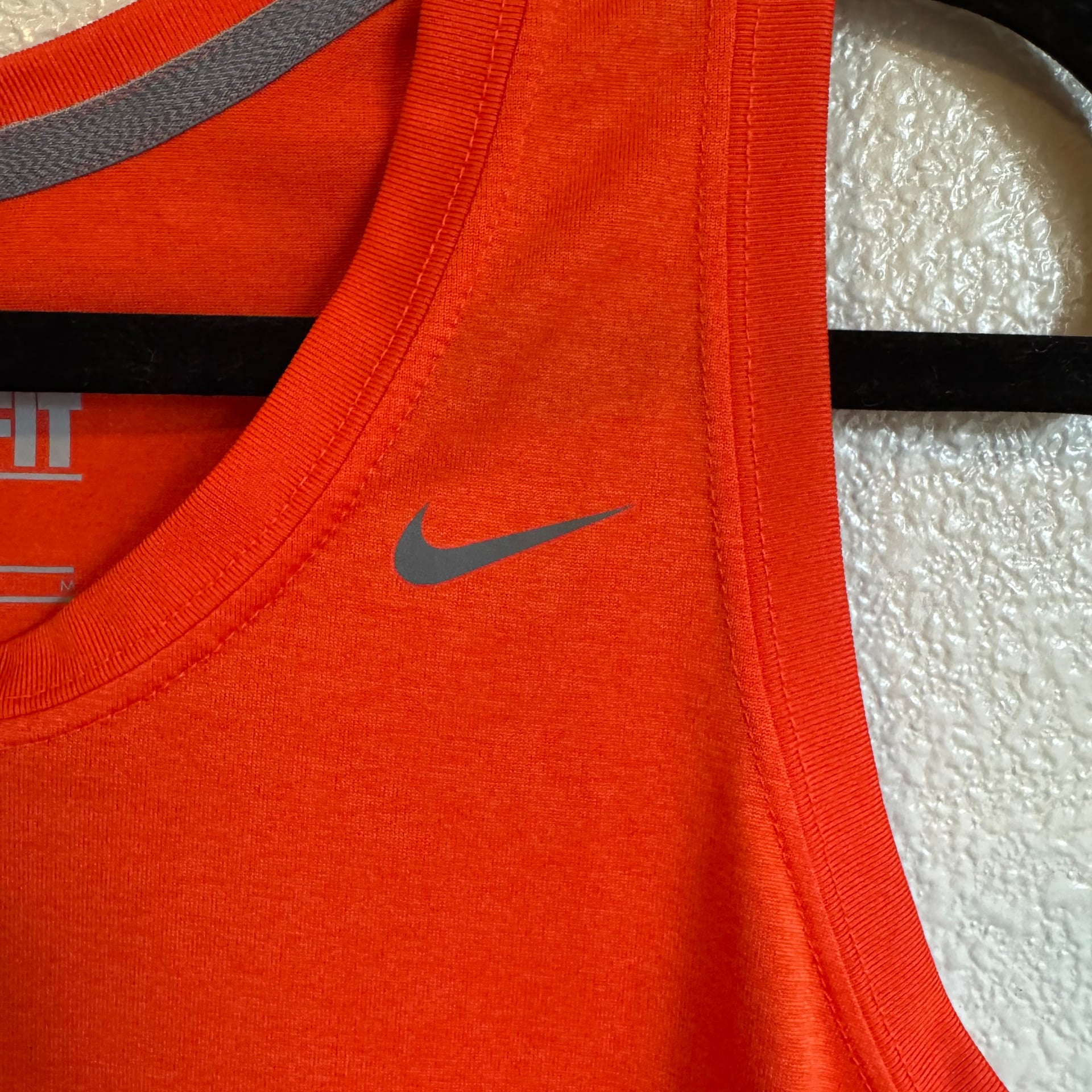 Nike Dri-Fit Orange Athletic Tank Top 2