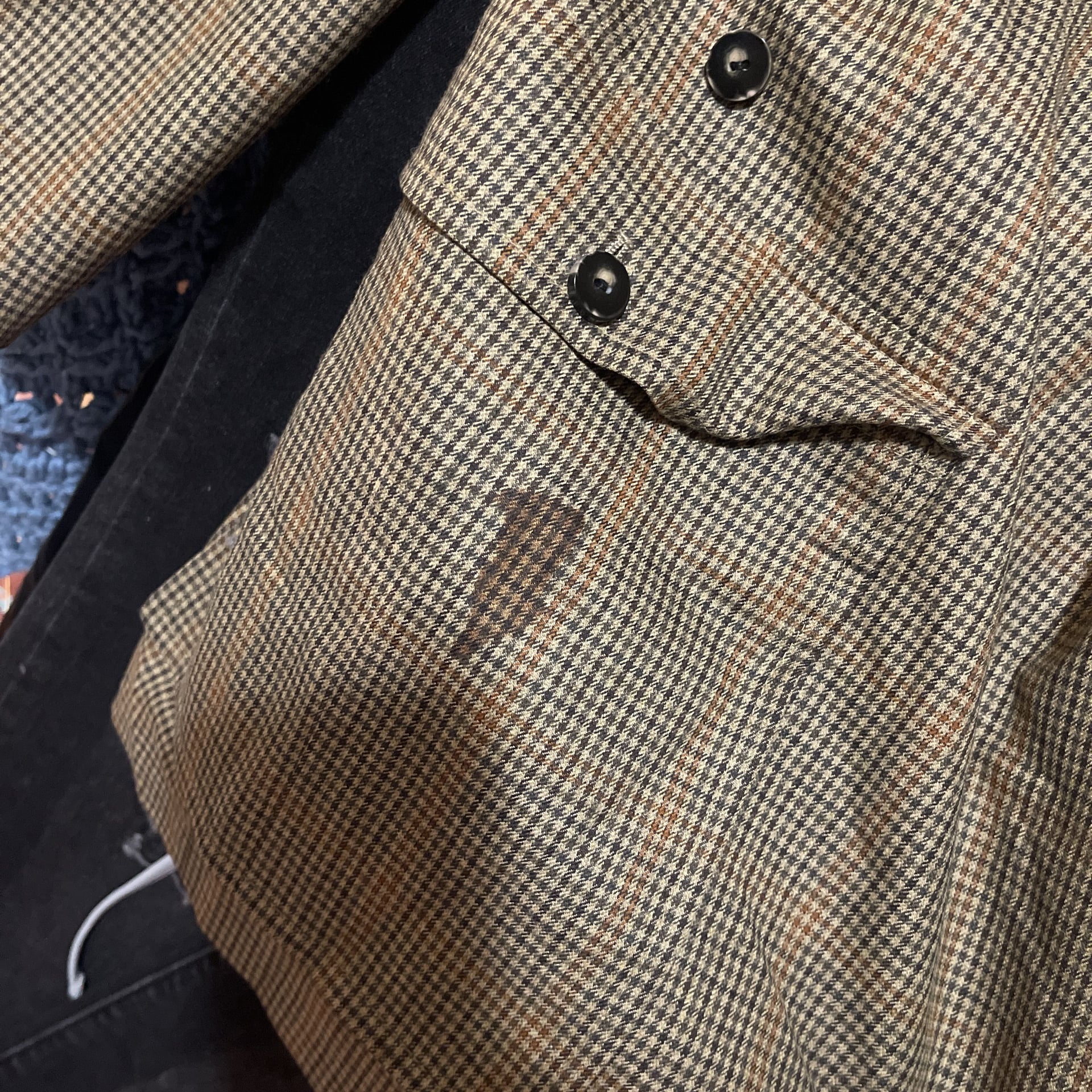 Vintage Ermilio Leather Western Blazer Suit Jacket Coat 2