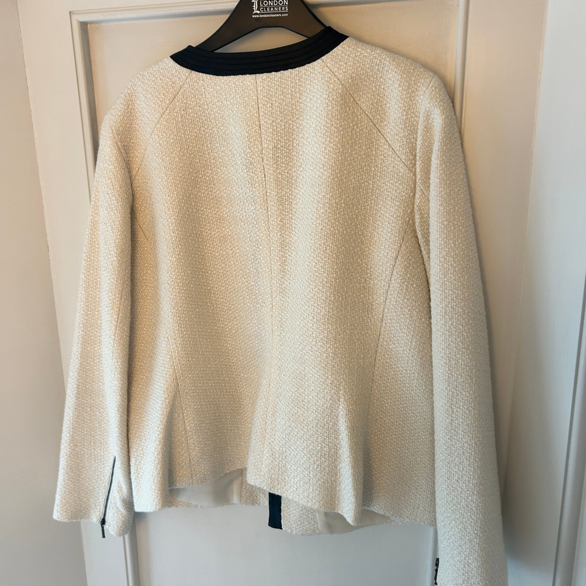 Talbots Grosgrain-Trim Tweed Jacket 4