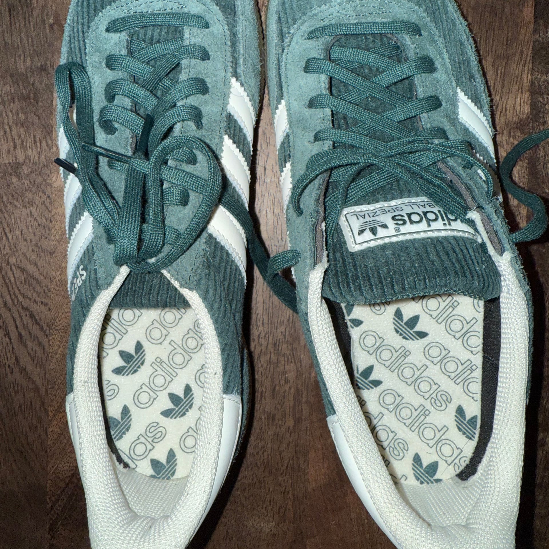 Adidas WMNS Handball Spezial 'Corduroy Mineral Green'  women’s fall sneaker  8