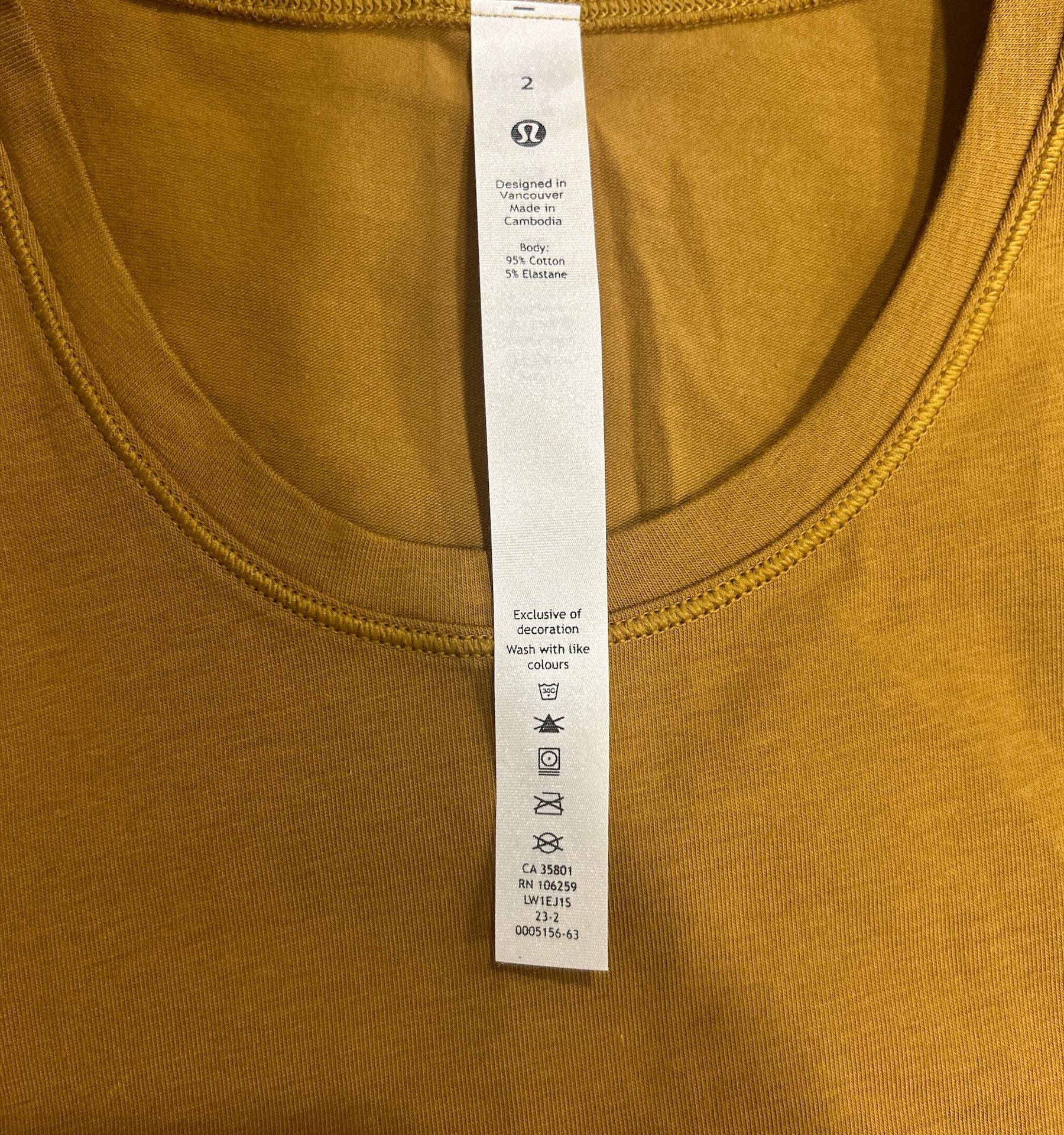 Lululemon Squad Goals Tank – Spiced Bronze (sdbr)– NWT size 2 4