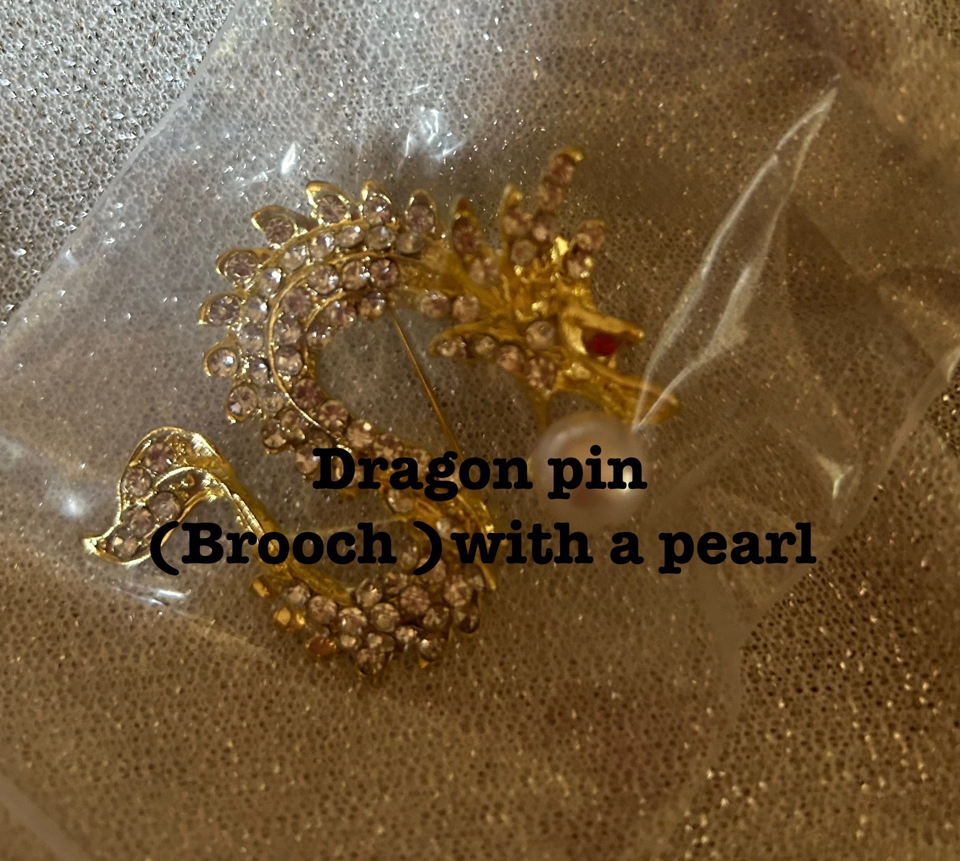 Dragon brooch 1