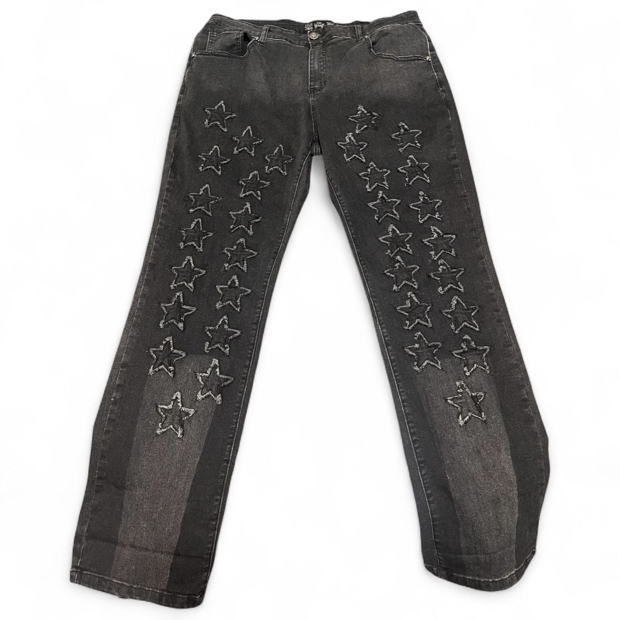 Rebel Vengeance Streetwear Star Men’s Denim Jeans 1