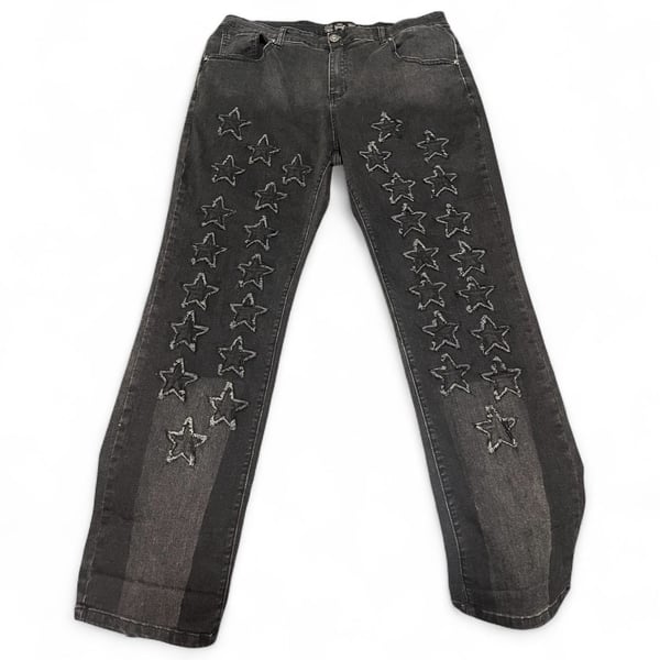 Rebel Vengeance Streetwear Star Men’s Denim Jeans