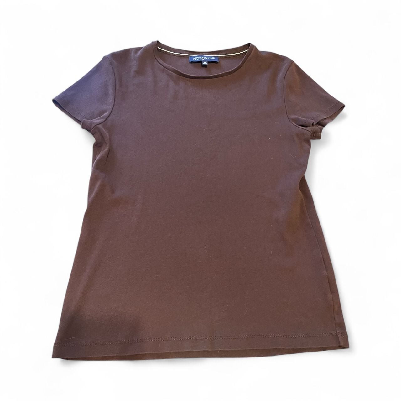 Jones New York Womens Crewneck Short-Sleeve Top 2