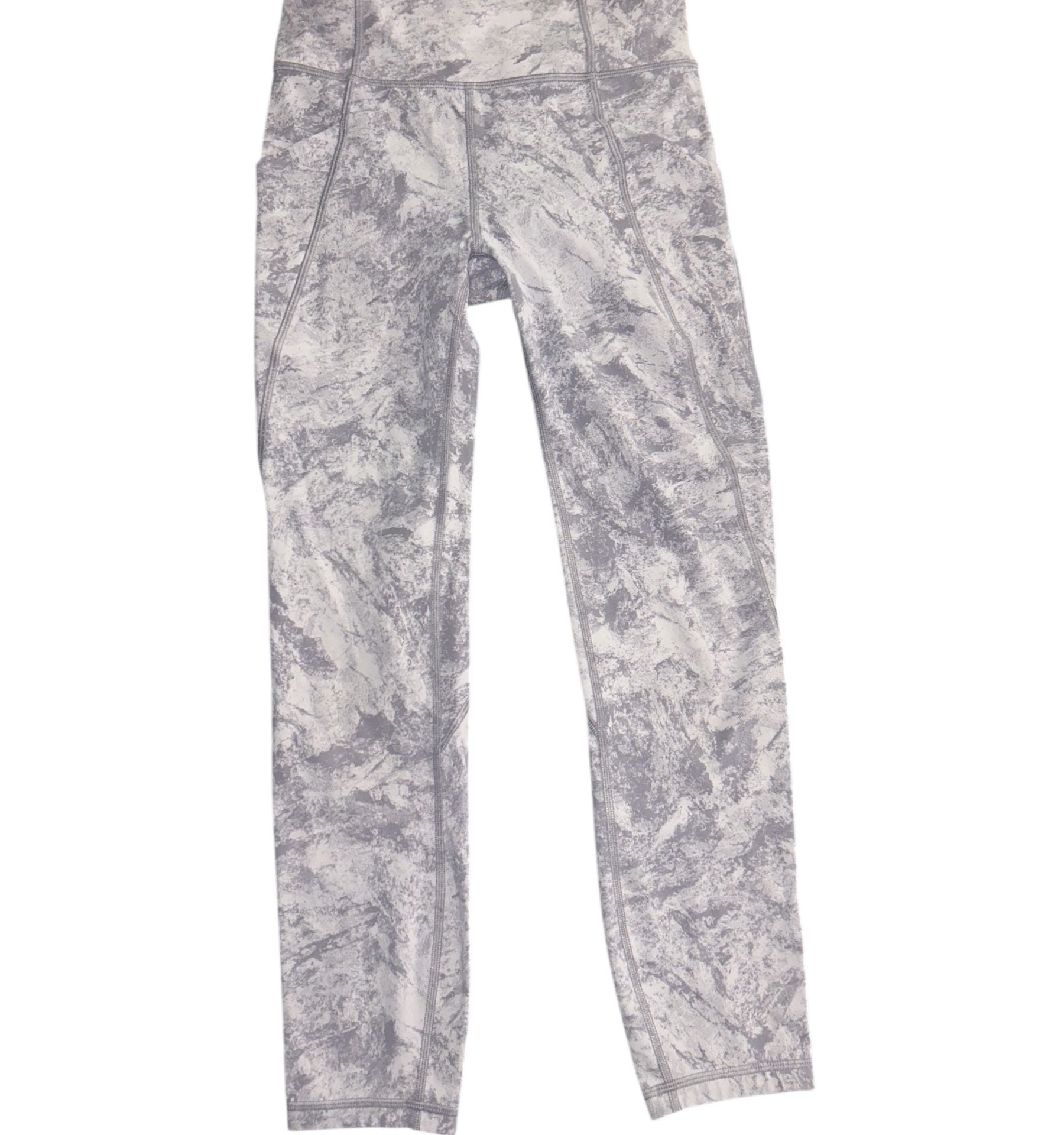 Lululemon Align High-Rise Pant 23” Diamond Dye Smoky Topaz Graphite Grey –Size 4 2