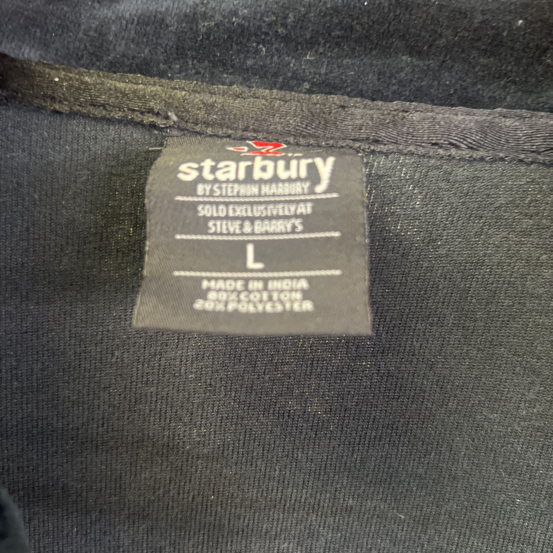 Vintage Starbury NBA Black Velour Track Suit Men's XL Top Large Bottoms 1