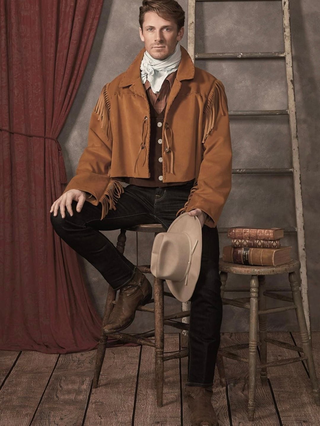 McCall's Men's Old West Costume Sewing Pattern Packet, Design Code M8399, Sizes 44-46-48-50-52 : Arts, Crafts & Sewing - 5