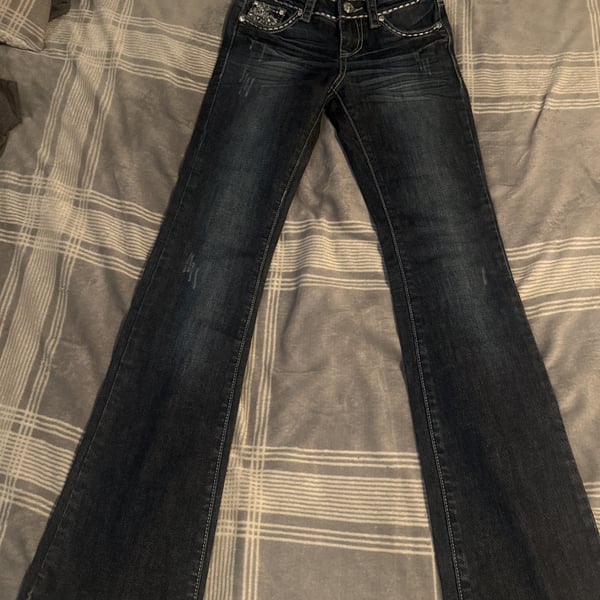 LA Idol Blue Bootcut Jeans