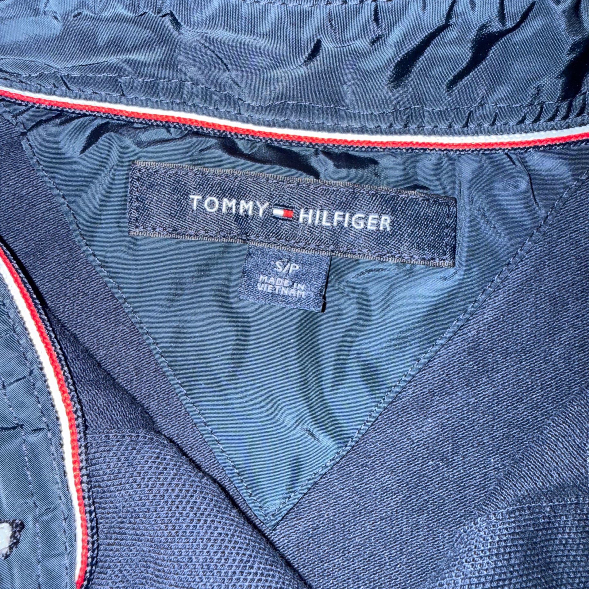 Tommy Hilfiger Men's Red White Blue Polo Shirt 2