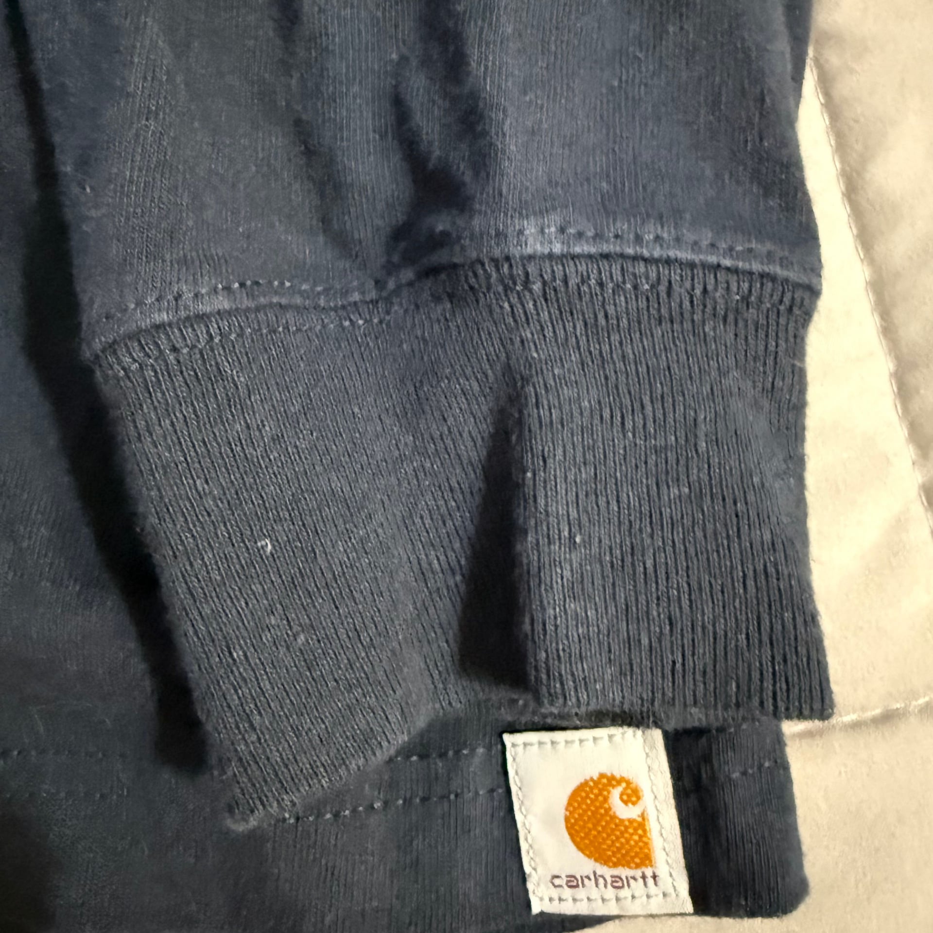 🟠Carhartt Men's Orange Long Sleeve Graphic T-Shirt 5