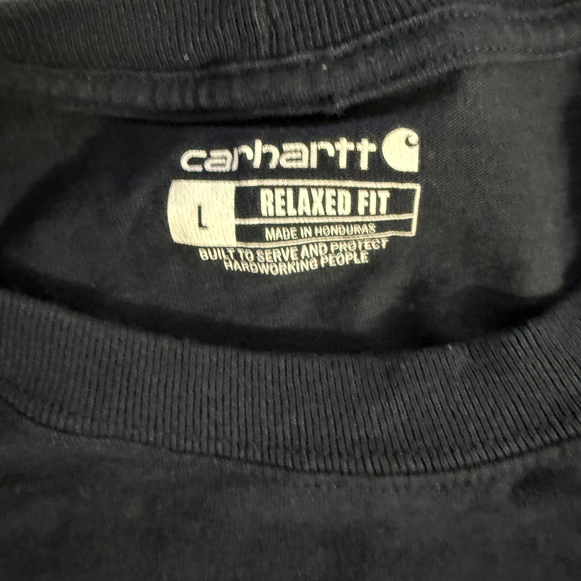 🟠Carhartt Men's Orange Long Sleeve Graphic T-Shirt 6