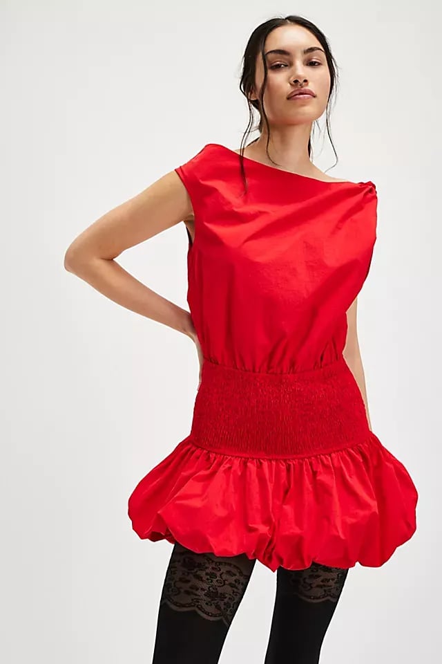 NWT Lisa Says Gah Alice Bubble Dress Red 1