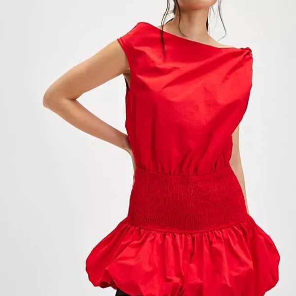 NWT Lisa Says Gah Alice Bubble Dress Red 