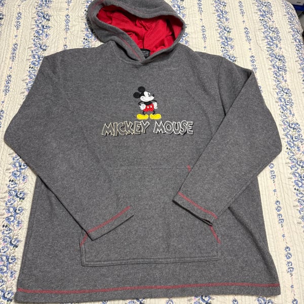 Vintage 90's Disney Mickey Unlimited Mickey Mouse Embroidered Sweatshirt Size M