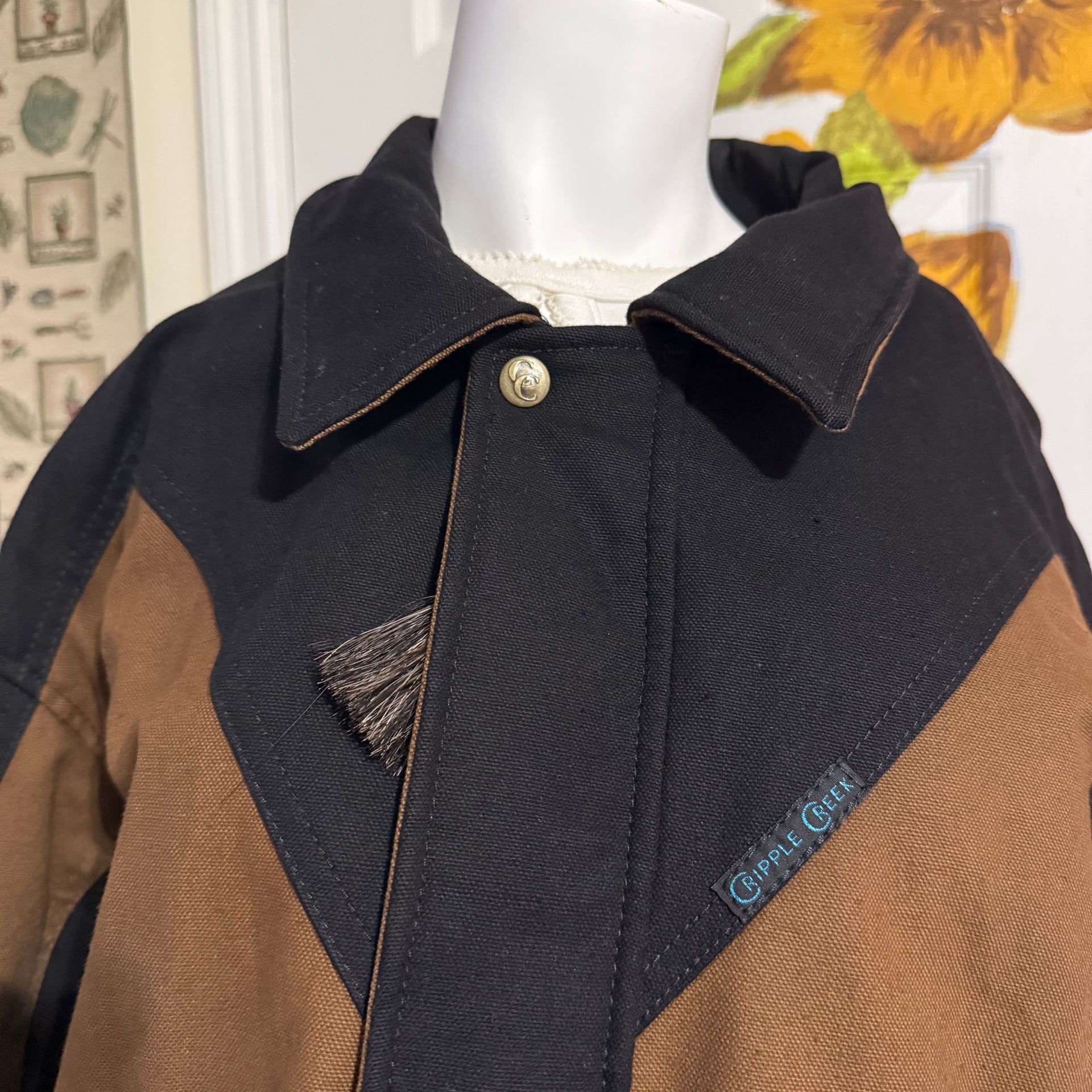 Cripple Creek Vintage Southwestern Full Zip Bomber Jacket 4