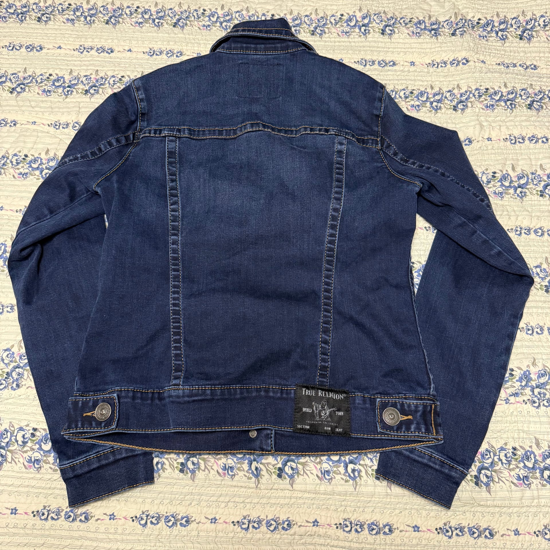 True Religion Emily Western Denim Jean Jacket 3
