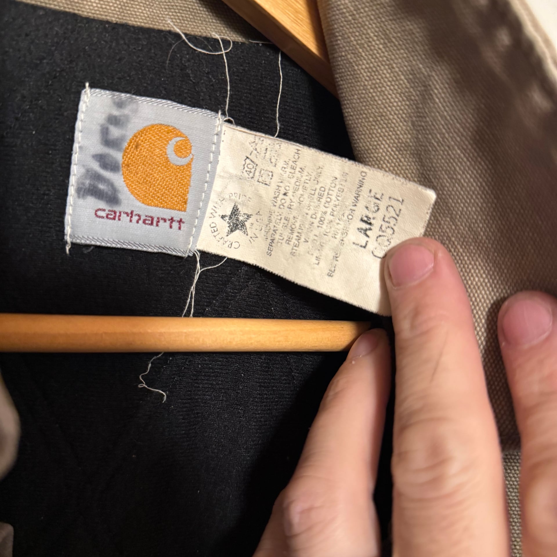 Vintage Carhartt Canvas Work Jacket 3