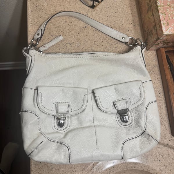 Coach Poppy Avery Hobo Bag Purse Short Shoulder Strap READ