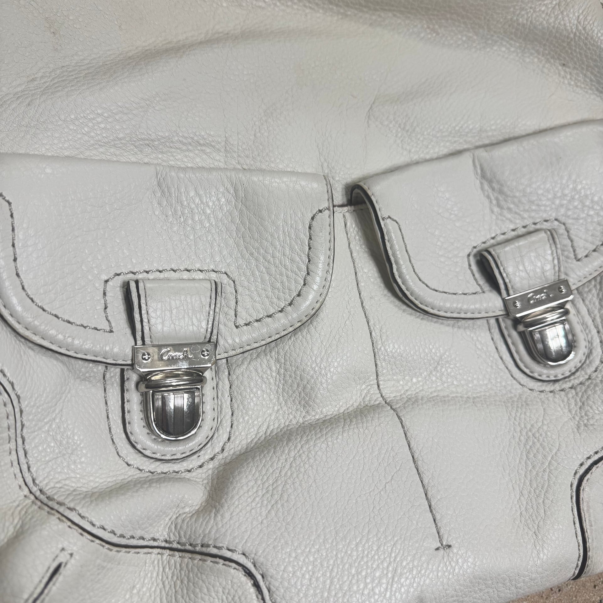 Coach Poppy Avery Hobo Bag Purse Short Shoulder Strap READ 2